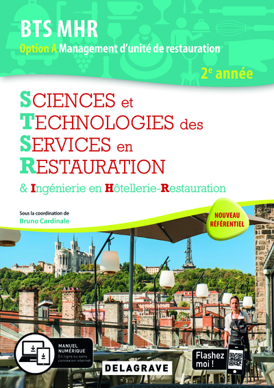 Picture of Sciences et Technologies des Services en Restauration (STSR) 2e année BTS MHR (2020) - Pochette élève