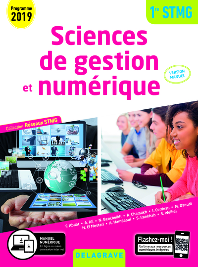 Picture of Sciences de gestion et numérique 1re STMG (2019) - Réseaux STMG - Version Manuel élève
