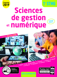 Picture of Sciences de gestion et numérique 1re STMG (2019) - Réseaux STMG - Version Manuel élève