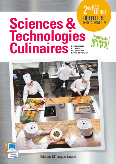 Picture of Sciences et technologies culinaires 2de Bac Techno STHR (2015) - Pochette élève