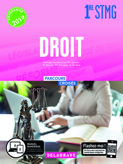 Picture of Droit 1re STMG (2019) - Manuel élève