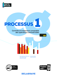 Picture of Processus 1 - Contrôle et traitement comptable des opérations commerciales BTS Comptabilité Gestion (CG) (2020) - Pochette élève