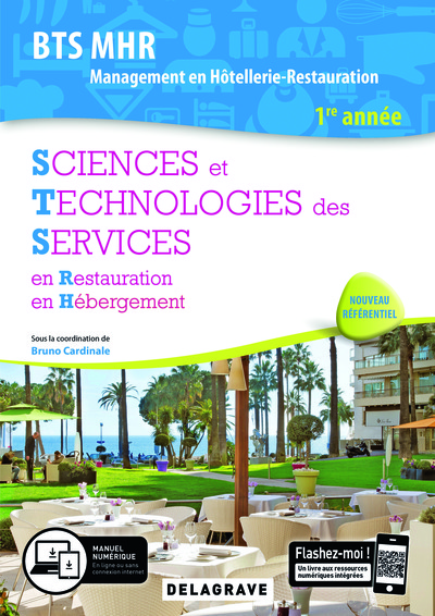 Picture of Sciences et Technologies des Services (STS) 1re année BTS MHR (2019) - Pochette élève