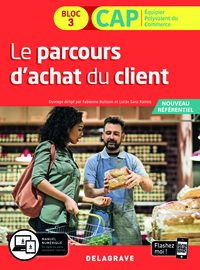 Picture of Le parcours d'achat du client 1re et 2e années CAP commerciaux (2020) - Pochette élève