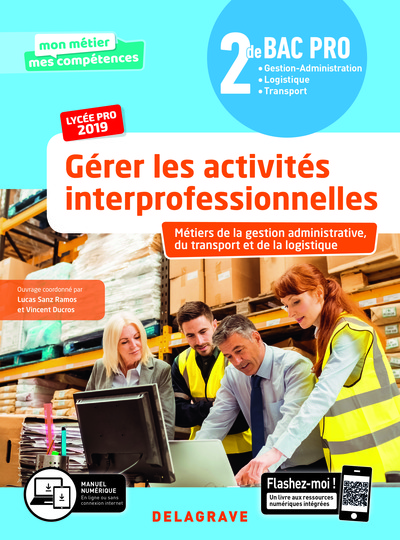 Image de Gérer les activités interprofessionnelles 2de Bac Pro (2019) - Pochette élève