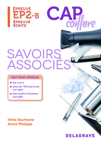 Picture of Savoirs associés :  Épreuve écrite EP2-B CAP coiffure (2014) - Manuel élève