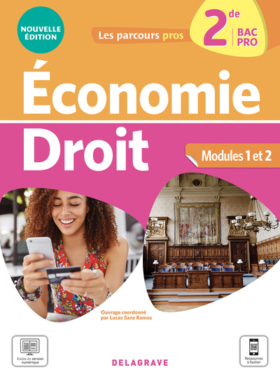Picture of Économie-Droit 2de Bac Pro (2021) - Pochette élève