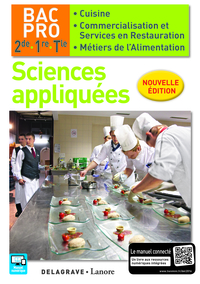 Picture of Sciences appliquées 2de, 1re, Tle Bac Pro Cuisine et CSR (2016) - Pochette élève