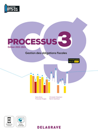Picture of Processus 3 - Gestion des obligations fiscales BTS Comptabilité Gestion (CG) (2022) - Pochette élève