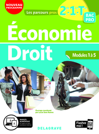 Picture of Économie-Droit 2de, 1re, Tle Bac Pro (2020) - Pochette élève