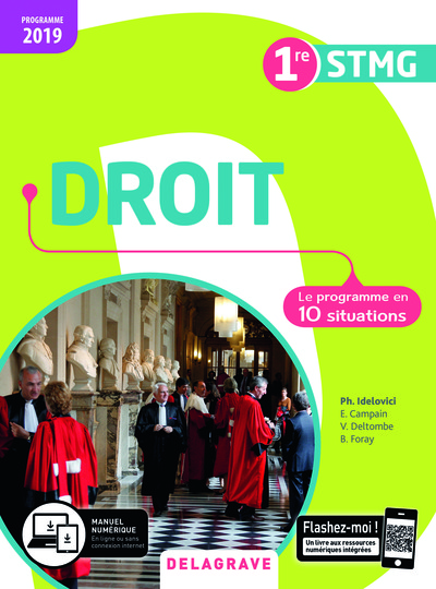 Picture of Droit 1re STMG (2019) - Pochette élève