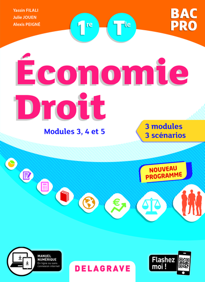 Picture of Économie-Droit 1re, Tle Bac Pro (2020) - Pochette élève