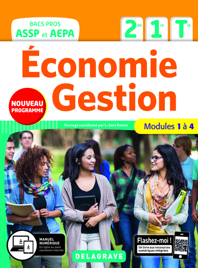 Picture of Économie-Gestion 2de, 1re, Tle Bac Pro ASSP et AEPA (2020) - Pochette élève