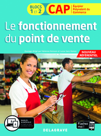 Picture of Le fonctionnement du point de vente 1re et 2e années CAP commerciaux (2020) - Pochette élève