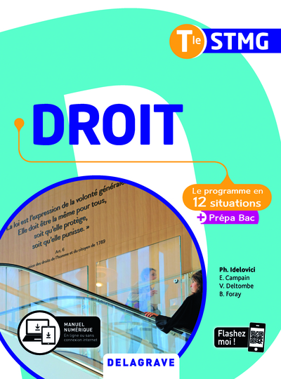 Picture of Droit Tle STMG (2020) - Pochette élève