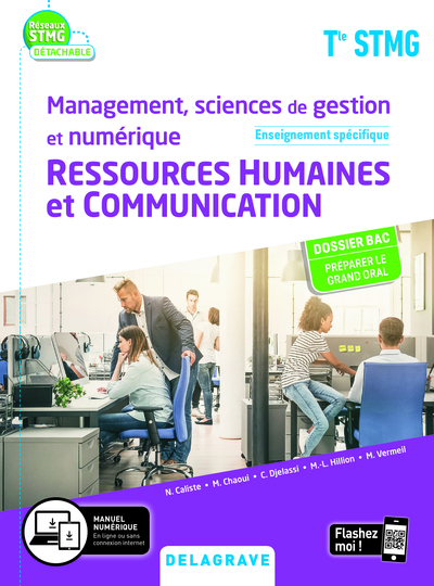 Picture of Management, Sciences de gestion et numérique - Ressources Humaines et communication enseignement spécifique Tle STMG (2020) - Pochette élève