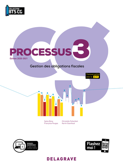 Picture of Processus 3 - Gestion des obligations fiscales BTS Comptabilité Gestion (CG) (2020) - Pochette élève