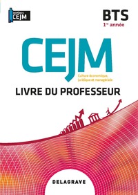 Picture of Culture économique, juridique et managériale (CEJM) 1re année BTS (2020) - Pochette - Livre du professeur
