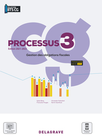 Picture of Processus 3 - Gestion des obligations fiscales BTS Comptabilité Gestion (CG) (2021) - Pochette élève