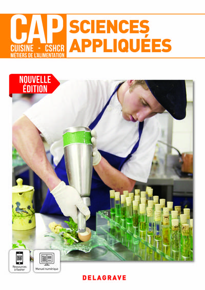 Picture of Sciences appliquées 1re et 2e années CAP Cuisine, CSHCR et Métiers de l’alimentation (2021) - Pochette élève