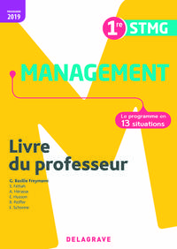 Picture of Management 1re STMG (2019) - Pochette - Livre du professeur
