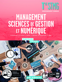 Picture of Management, Sciences de gestion et numérique Tle STMG (2020) - Manuel élève