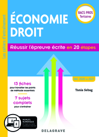Picture of Économie-Droit - Réussir l'épreuve écrite en 20 étapes Bac Pro (2019) - Pochette élève