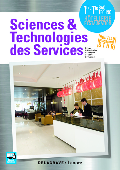 Picture of Sciences et Technologies des Services (STS) 1re, Tle Bac STHR (2017) - Pochette élève