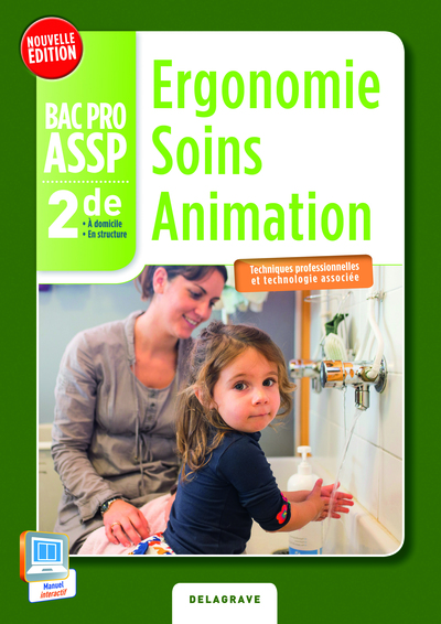 Picture of Ergonomie Soins Animation 2de Bac Pro ASSP (2014) - Pochette élève