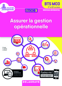 Picture of Bloc 3 - Assurer la gestion opérationnelle 1re et 2e années BTS MCO (2019) - Pochette élève