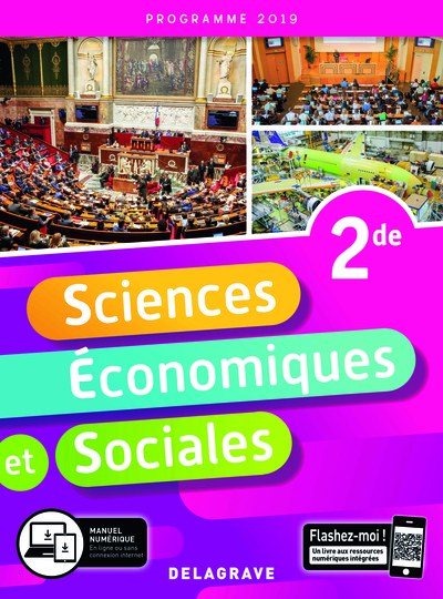 Image de Sciences Économiques et Sociales (SES) 2de (2019) - Pochette élève