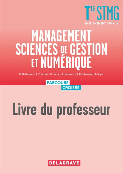 Picture of Management, Sciences de gestion et numérique Tle STMG (2020) - Manuel - Livre du professeur