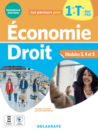 Picture of Les Parcours Pros - Économie-Droit 1re, Tle Bac Pro (2022) - Pochette élève