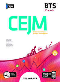 Picture of Culture économique, juridique et managériale (CEJM) 1re année BTS (2020) - Pochette élève