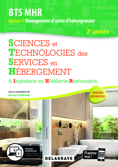 Picture of Sciences et Technologies des Services en hébergement 2e année BTS MHR (2020) - Pochette élève