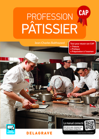 Picture of Profession pâtissier CAP (2016) - Manuel élève