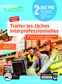 Picture of Traiter les tâches interprofessionnelles - Tome 1 - 2de Bac Pro GATL (2020) - Pochette élève