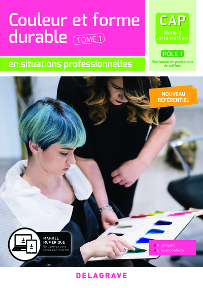 Picture of En situations professionnelles Couleur et forme durable - Pôle 1 T1 - CAP Métiers de la coiffure (2020) - Pochette élève