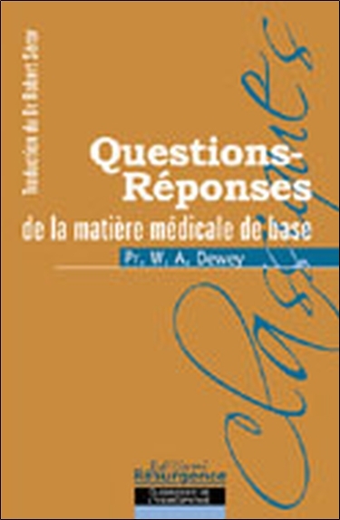 Image de Questions-réponses de la matière médicale