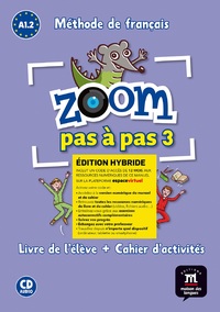 Image de Zoom pas à pas 3 Éd. hybride Livre + Cahier + CD