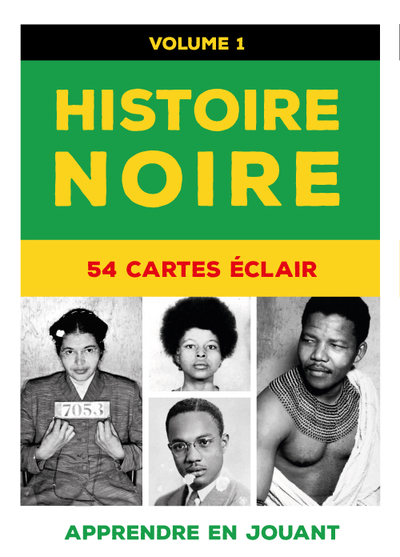 Picture of Histoire noire : 54 Cartes éclair (Vol. 1 vert )