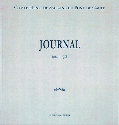 Picture of JOURNAL - COMTE HENRI DE SAUSSINE DU PONT DE GAULT