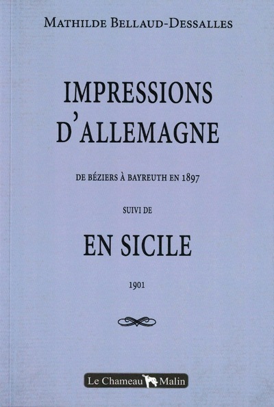 Image de IMPRESSIONS D'ALLEMAGNE suivi de EN SICILE