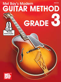 Picture of MEL BAY'S MODERN GUITAR METHOD - GRADE 3 (BOOK/ONLINE AUDIO) +TELECHARGEMENT