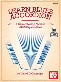 Picture of DAVID DIGIUSEPPE: LEARN BLUES ACCORDION (BOOK/ONLINE AUDIO) +TELECHARGEMENT