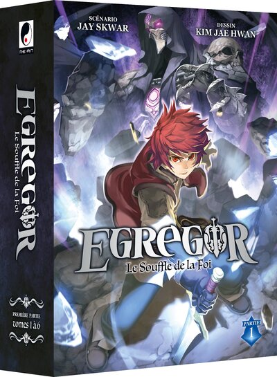 Image de Egregor : Le Souffle de la Foi - Partie 1 (Tomes 01 à 06) - Coffret 6 Mangas Collector limité