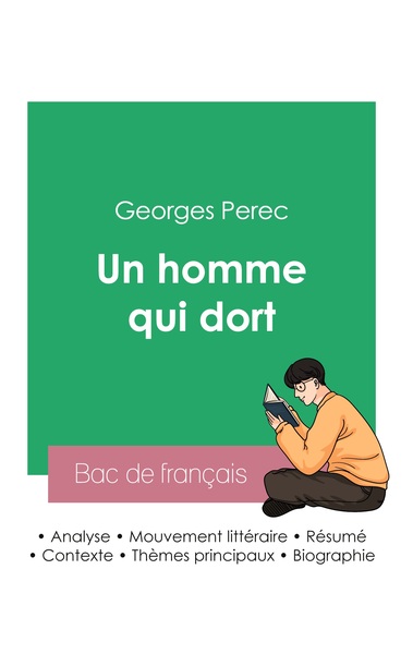 Picture of Réussir son Bac de français 2023 : Analyse du roman Un homme qui dort de Georges Perec