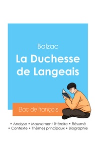 Picture of Réussir son Bac de français 2024 : Analyse de La Duchesse de Langeais de Balzac