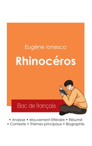 Image de Réussir son Bac de français 2025 : Analyse de la pièce de théâtre Rhinocéros de Eugène Ionesco
