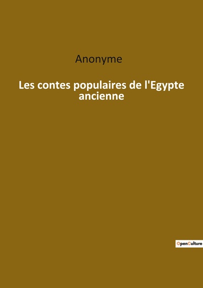 Picture of Les contes populaires de l'Egypte ancienne